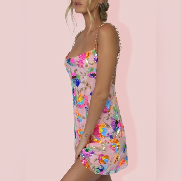 Gabby Sparkly Party Summer Dress - Picture 7 of 13